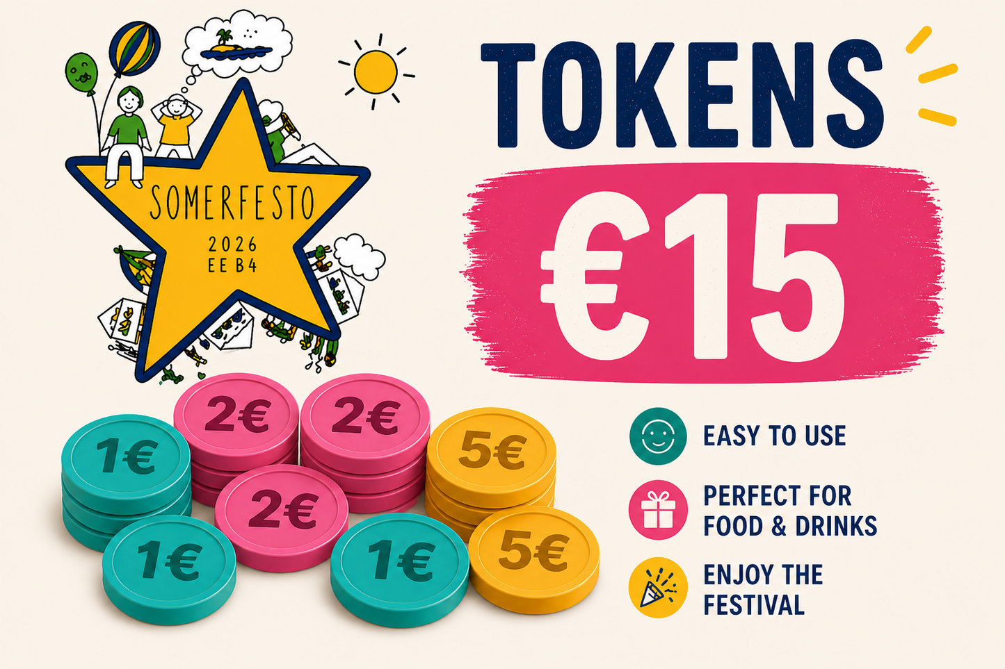 Tokens – € 15